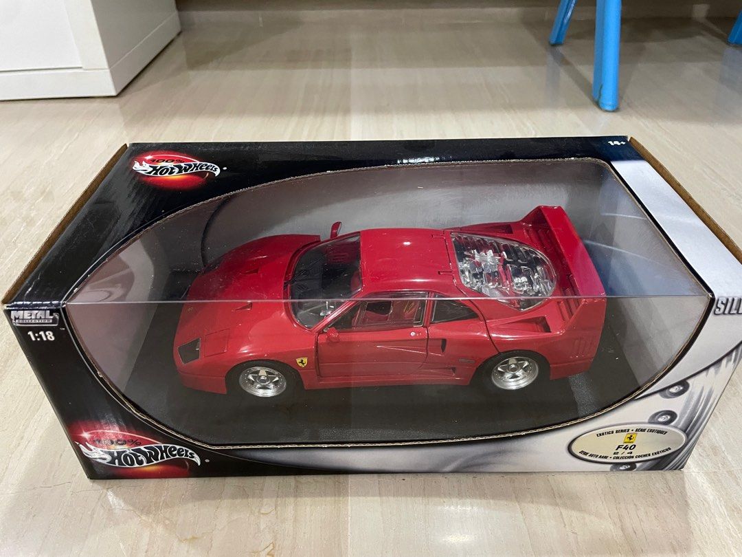 Ferrari f40 hot wheels 1 18 deals
