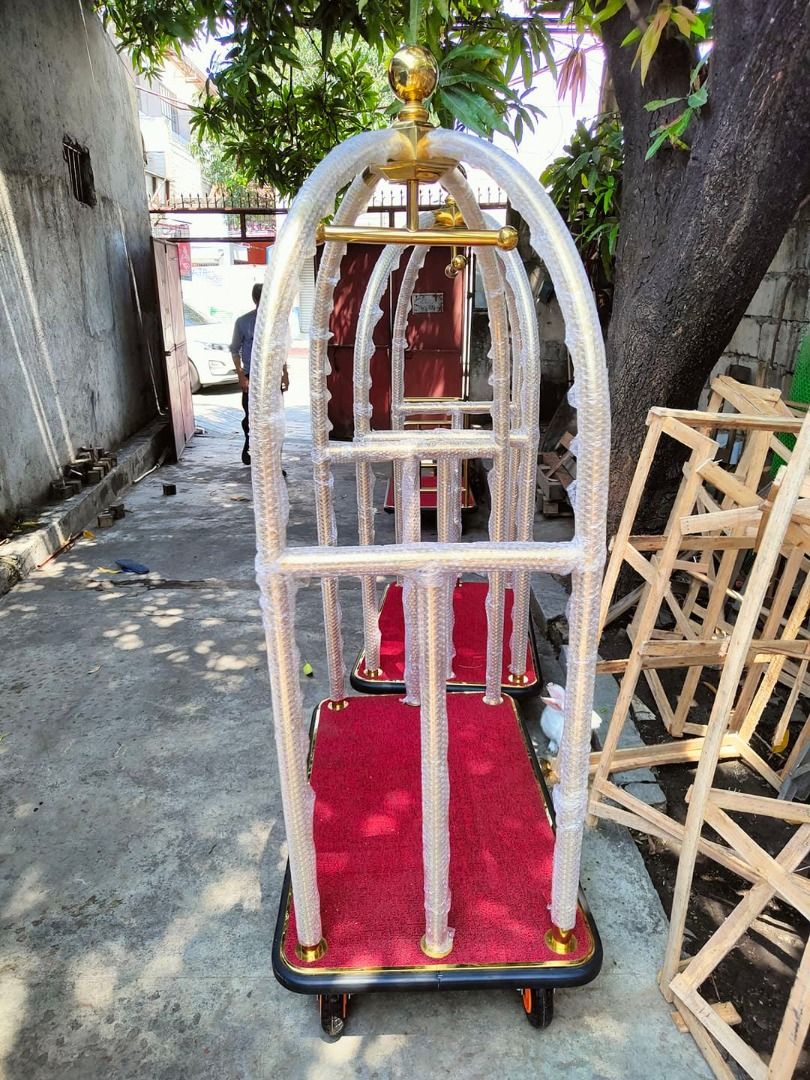 Hotel Lobby Trolley Bellman s Luggage Commercial Industrial