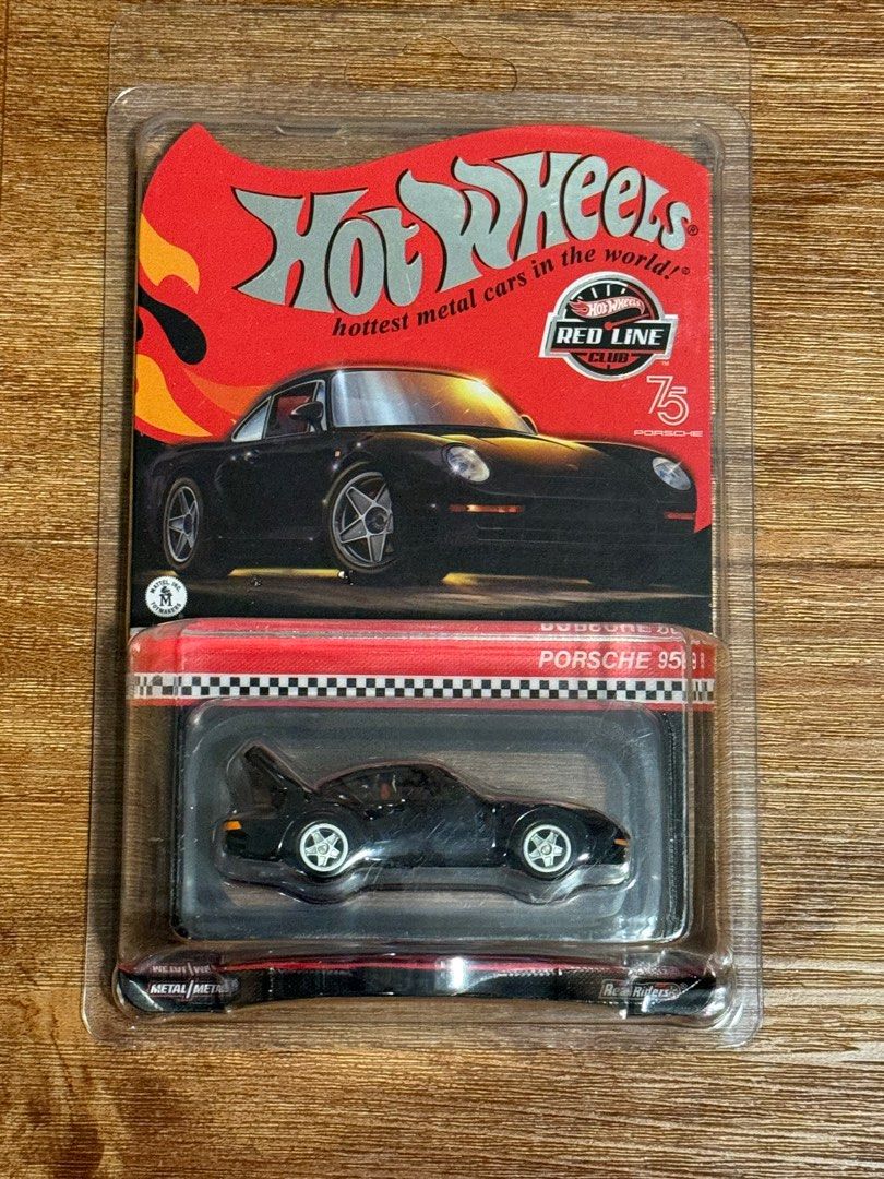 Hotwheels RLC Porsche 959 black, Toys & Collectibles, Figurines