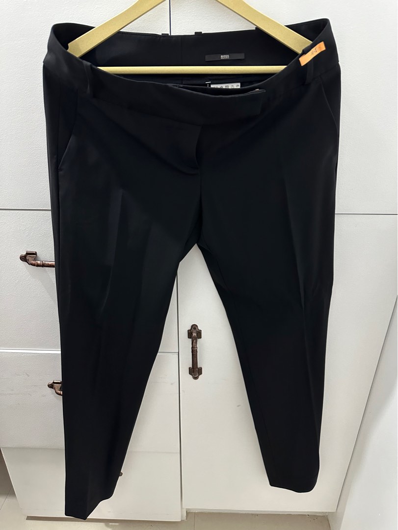 Hugo boss black slacks, Women's Fashion, Bottoms, Other Bottoms on