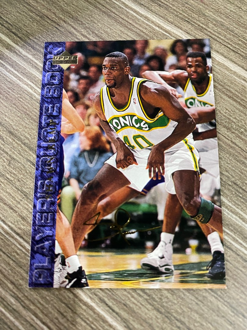 Shawn Kemp 1994 Upper Deck USA Basketball Facsimile Gold Script