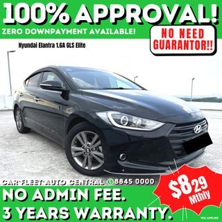 Hyundai Elantra 1.6 GLS Elite (A)