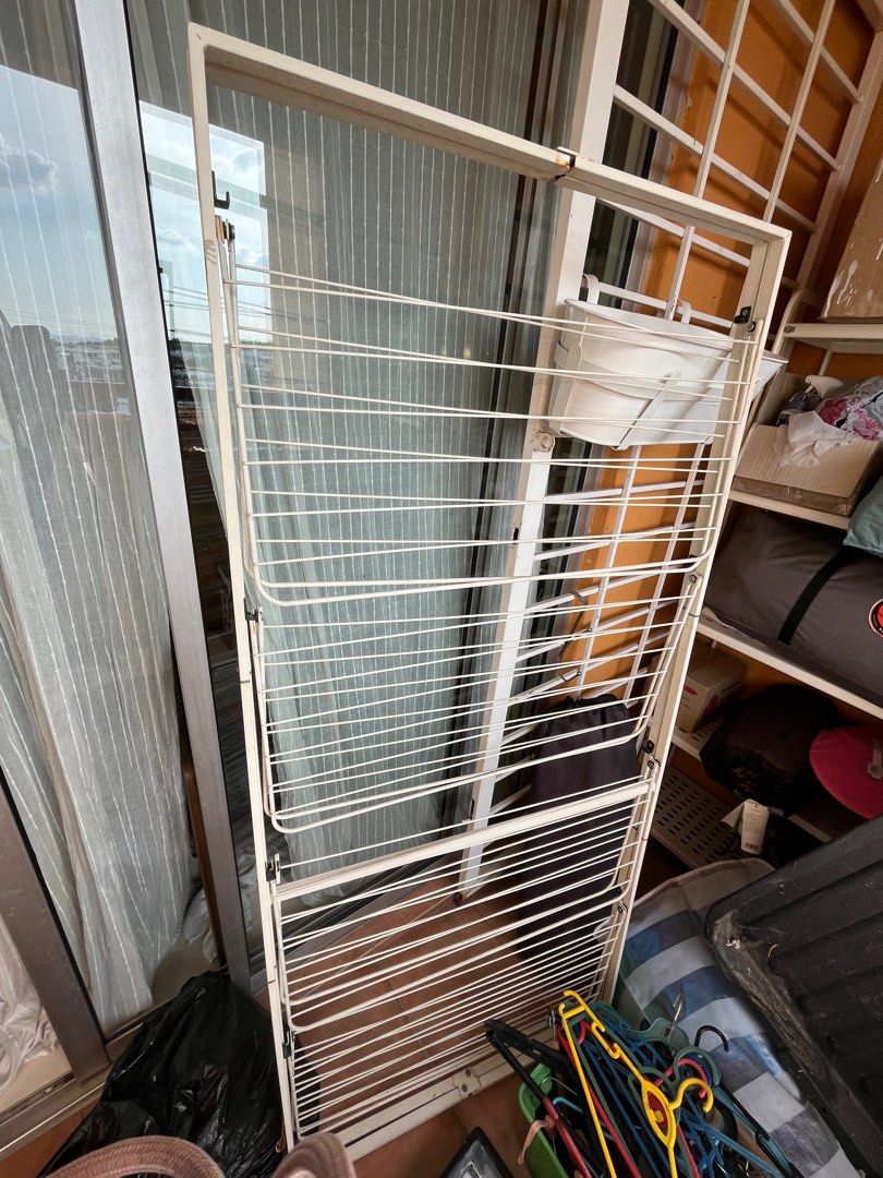 IKEA Mulig Clothes drying rack 4 levels, Furniture & Home Living