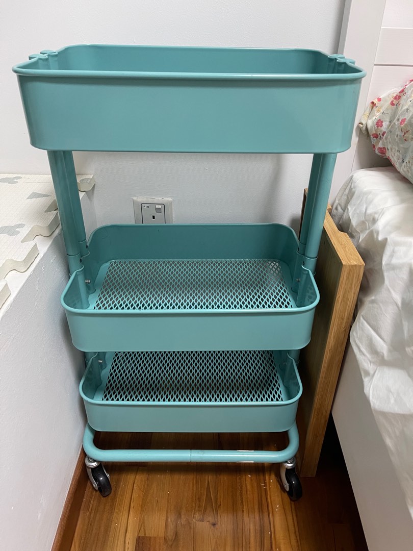 IKEA Trolley Rack, Furniture & Home Living, Furniture, Shelves ...