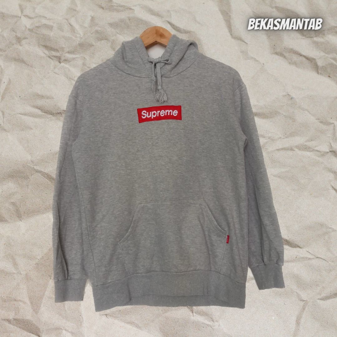 Jaket top hoodie supreme