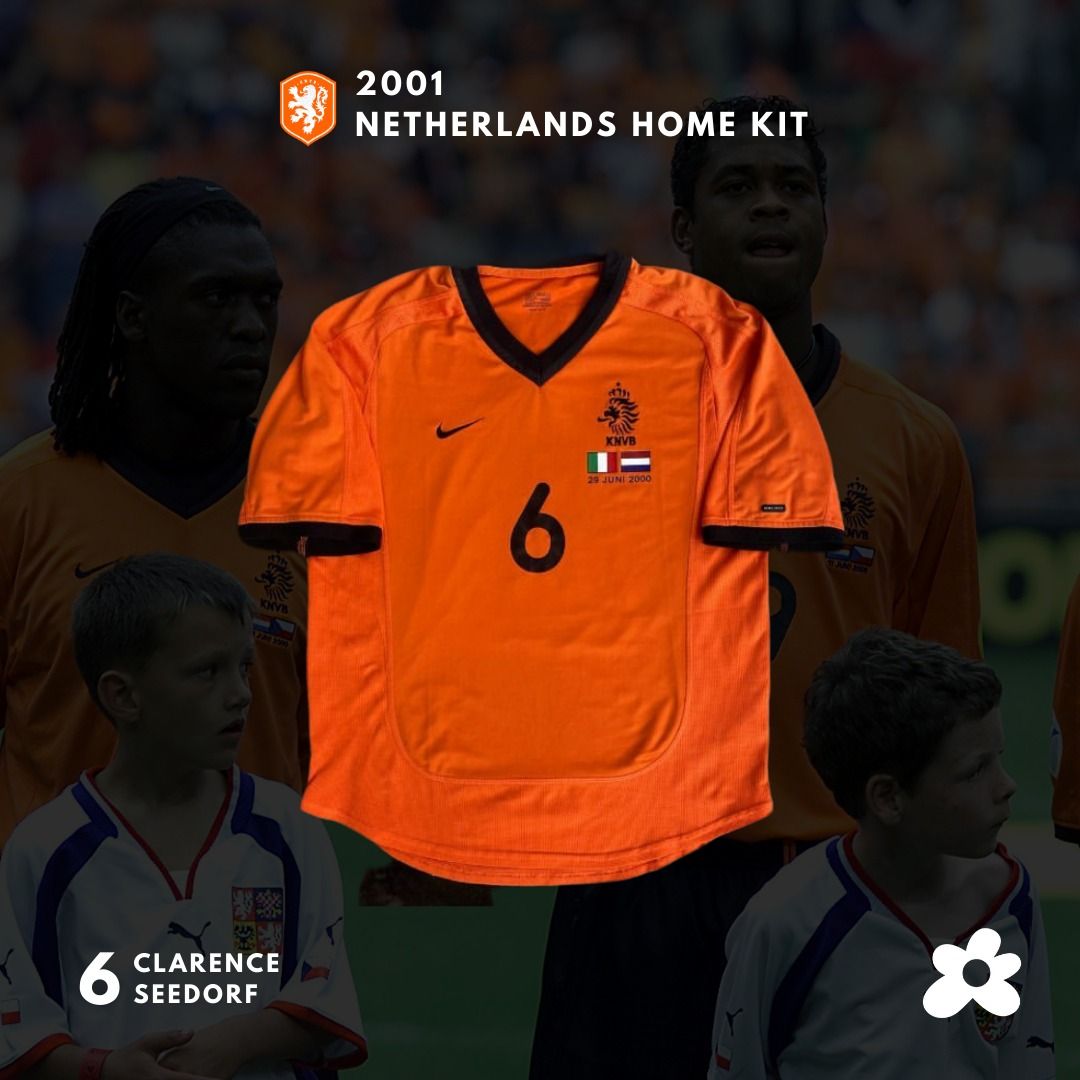 Clarence Seedorf's iconic Netherlands kit