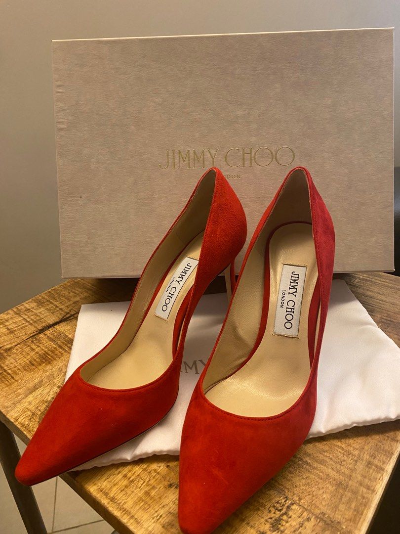 Jimmy choo romy 85 red store