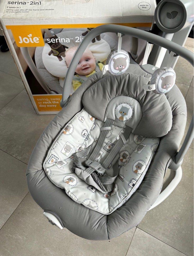 Joie serina rocker/baby swing 2 in 1, Babies & Kids, Baby Nursery & Kids Furniture, Childrens ...