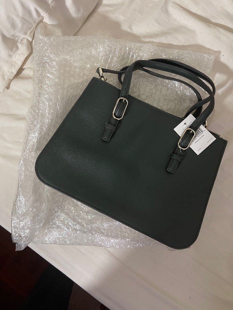 Kate Spade Medium Triple Gusset Satchel Corrie in Spruce