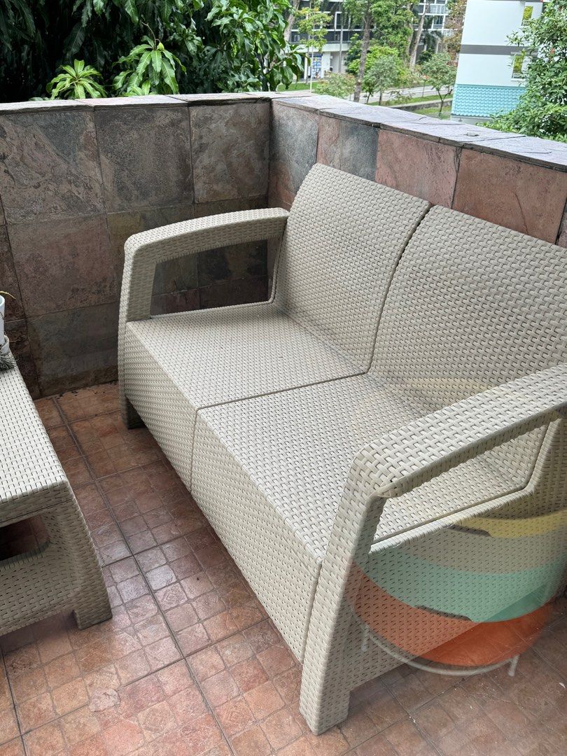 Keter corfu shop 4 piece set