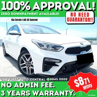 Kia Cerato 1.6 SX Sunroof  Auto