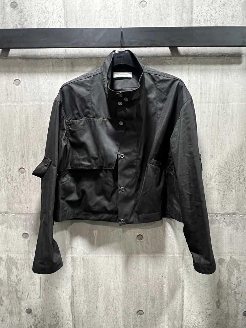 aw23 Kiko Kostadinov Meno Cropped Jacket