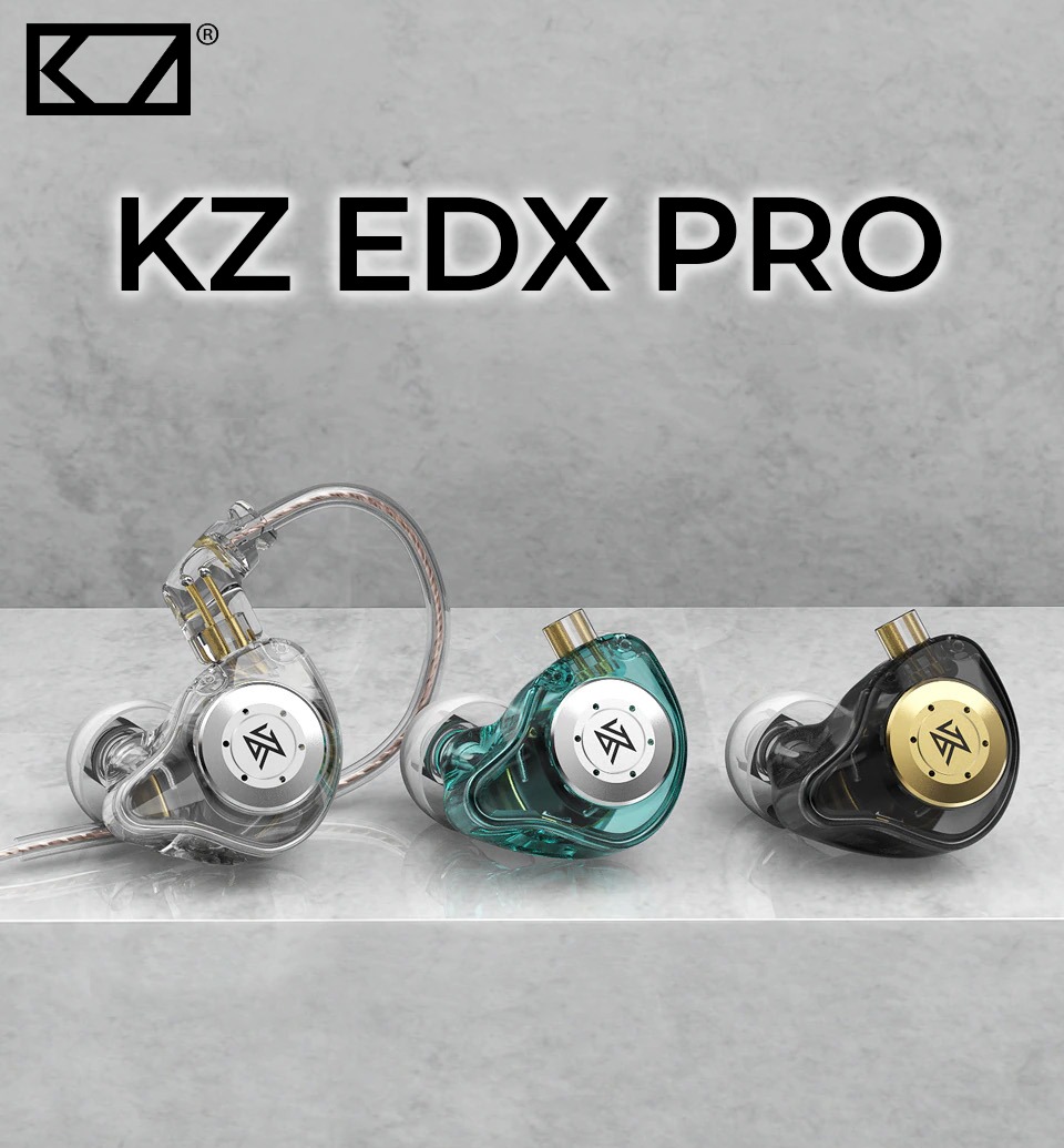 KZ EDX Pro IEM In Ear Monitor [in stock], Audio, Earphones on Carousell