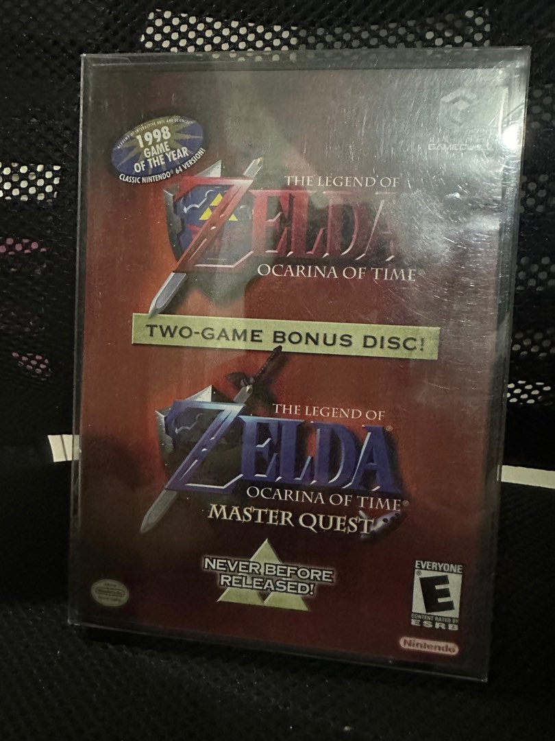 Legend of Zelda Ocarina of Time + Master Quest (For Nintendo Gamecube), Video Gaming, Video