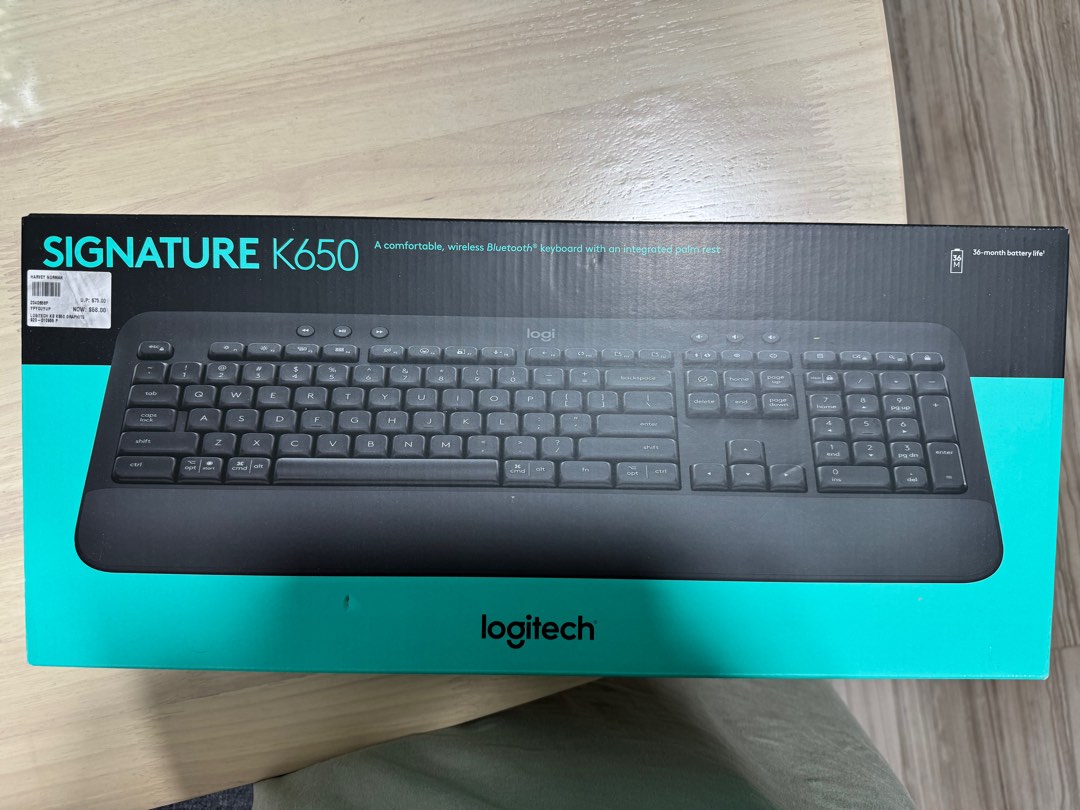 Logitech signature K650 keyboard, Computers & Tech, Parts & Accessories ...