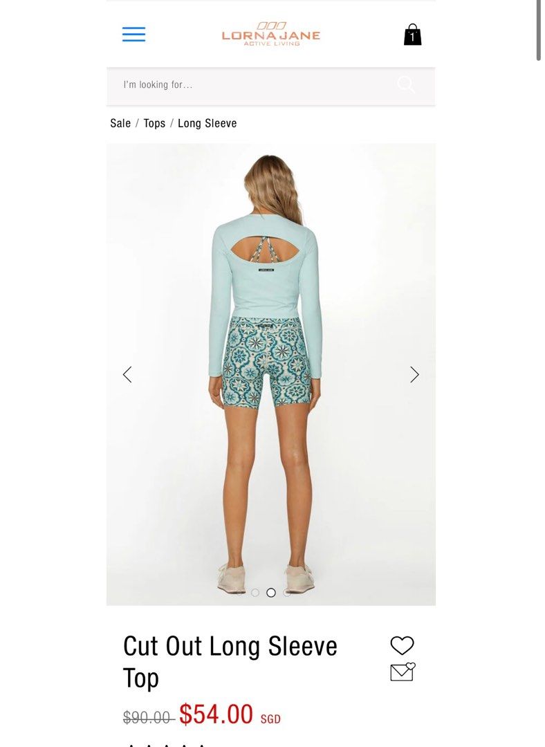 Lorna jane sales tops sale
