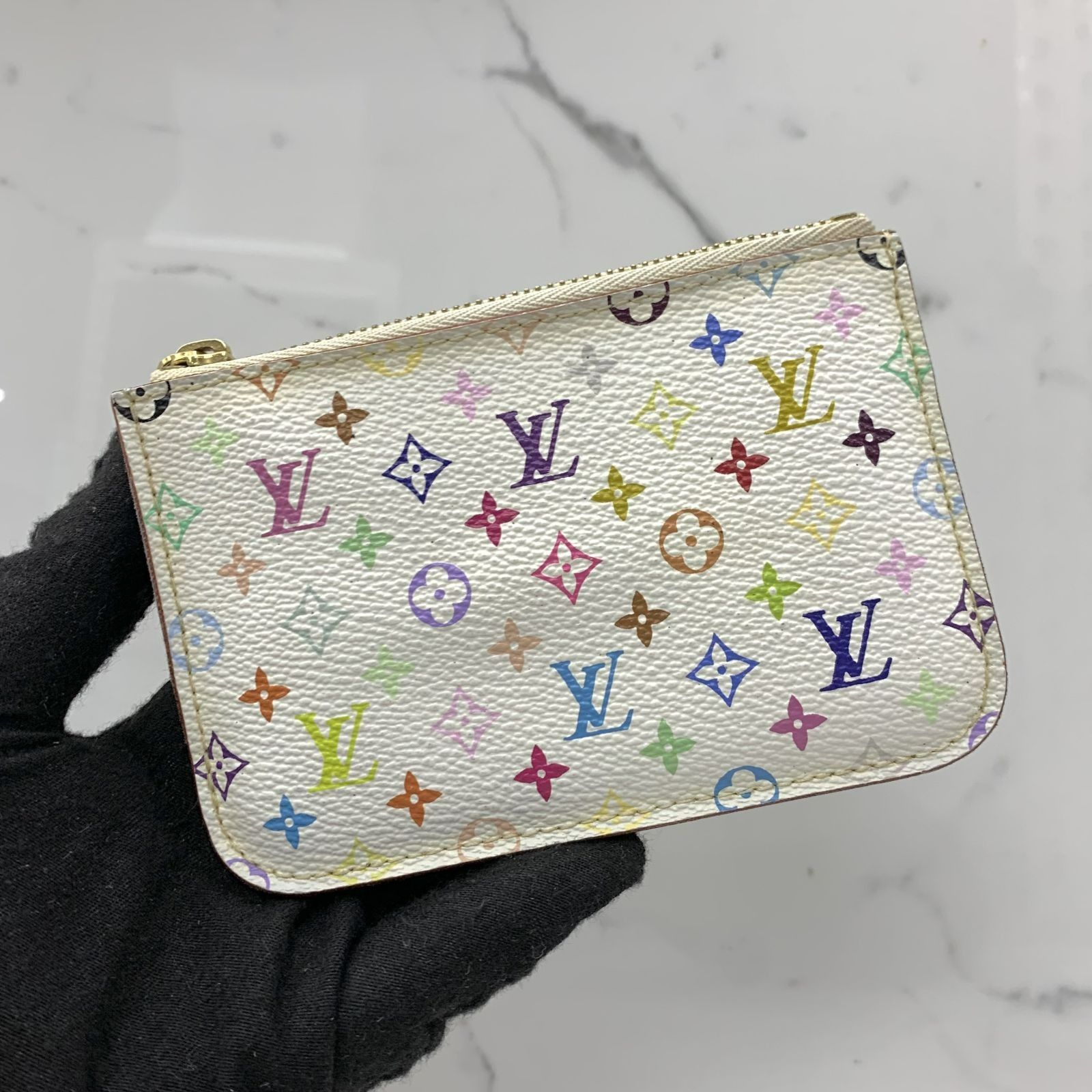 Louis vuitton multicolor coin purse shop