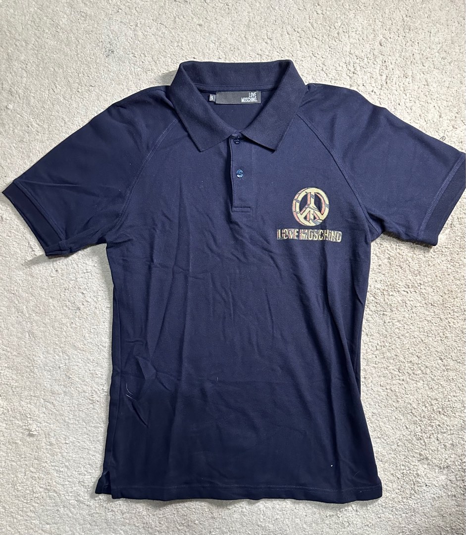 Love Moschino Polo Tee Men s Fashion Tops Sets Tshirts Polo