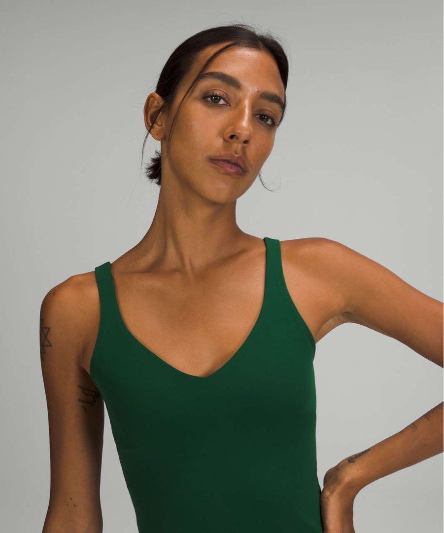 Lululemon Align Tank Waist* Everglade Green, Women's Fashion, Activewear on  Carousell