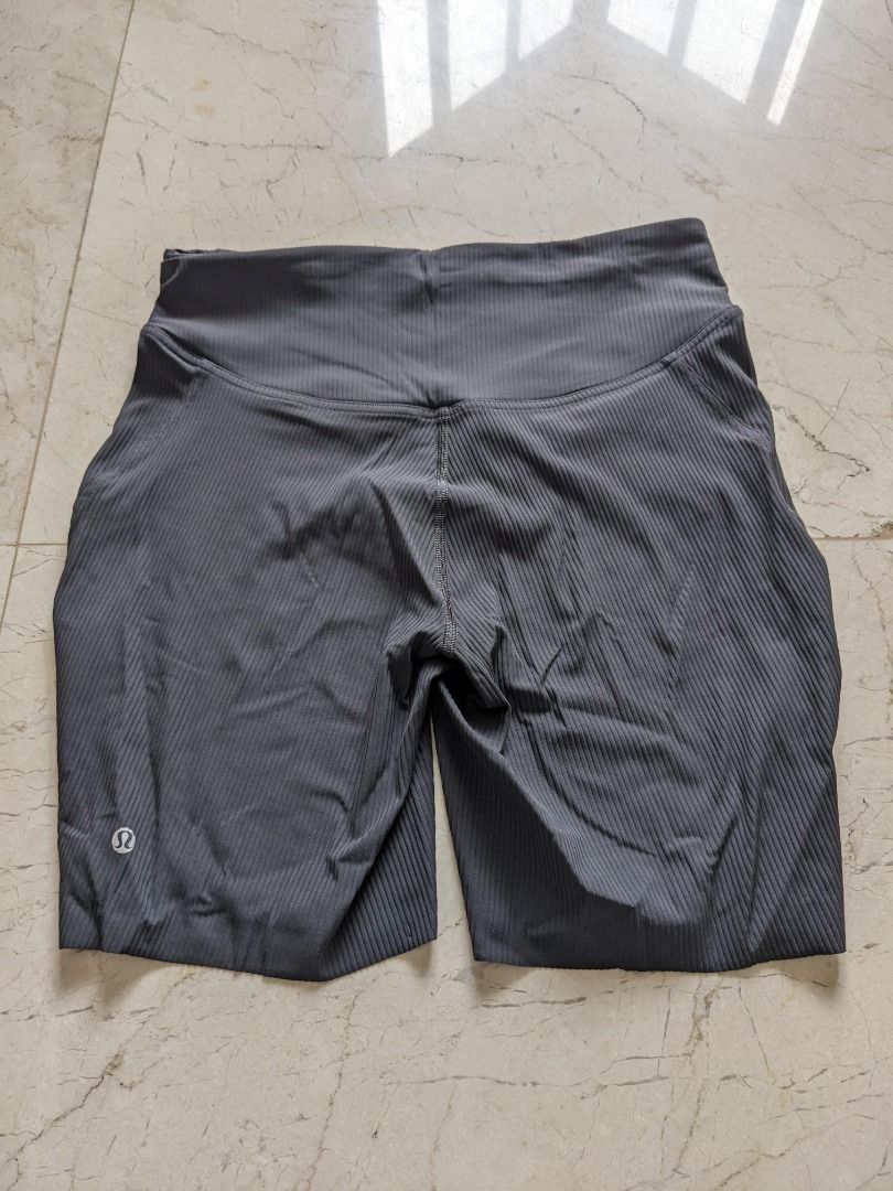 Base Pace High-Rise Short 8 *Ribbed Nulux