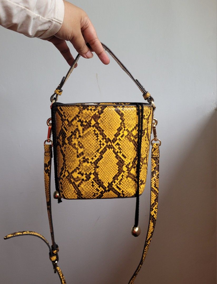 Mango snake clearance print bag