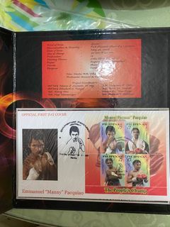 Manny Pacquiao The People’s Champ Stamp Collection
