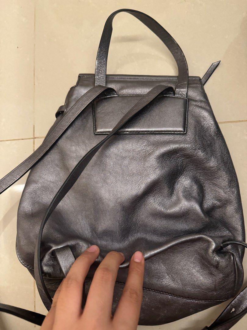 Marc jacobs sales backpack grey