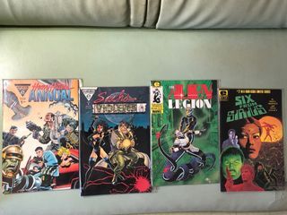 MARVEL-Epic Comics: Heavy Hitters Annual #1, Sachs & Violens #1, The Alien Legion, Six from Sirius, P200 EACH