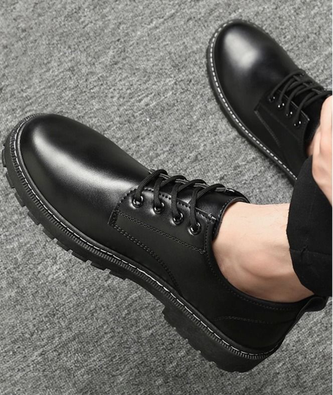 Men Lace up Front Oxford Shoes EU42 Luxury Sneakers Footwear