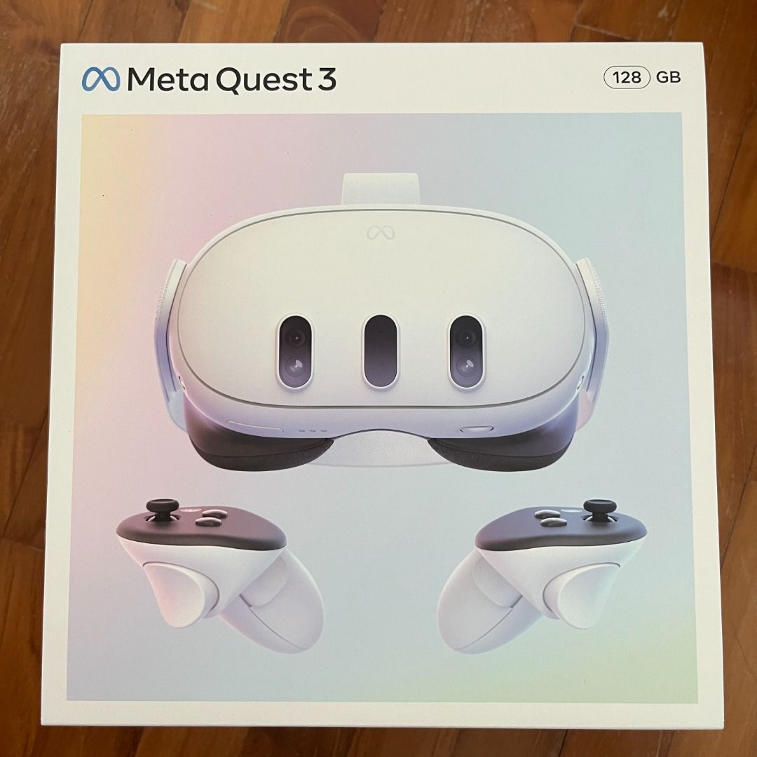 Meta Quest 3 128GB, Video Gaming, Gaming Accessories, Virtual 