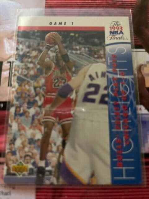 Michael Jordan 198 The 1993 NBA Finals Game 1 1993 UPPER DECK