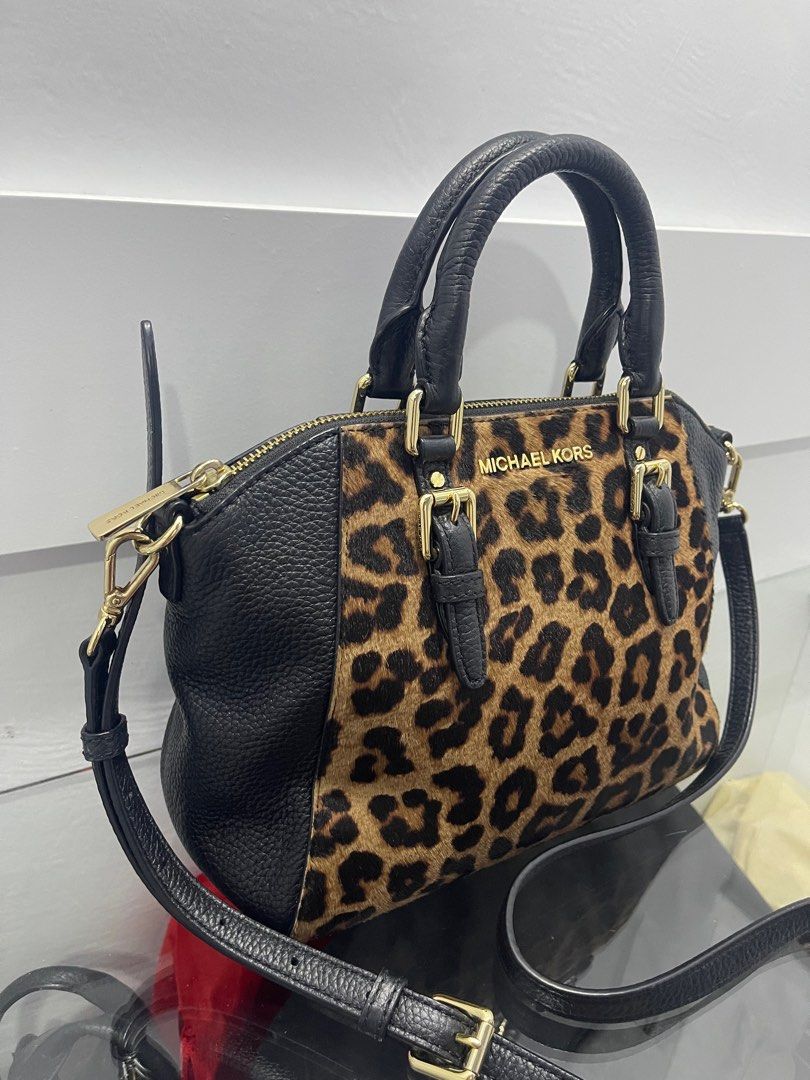 MICHAEL Michael Kors | Bags | Michael Kors Leopard Handbag | Poshmark