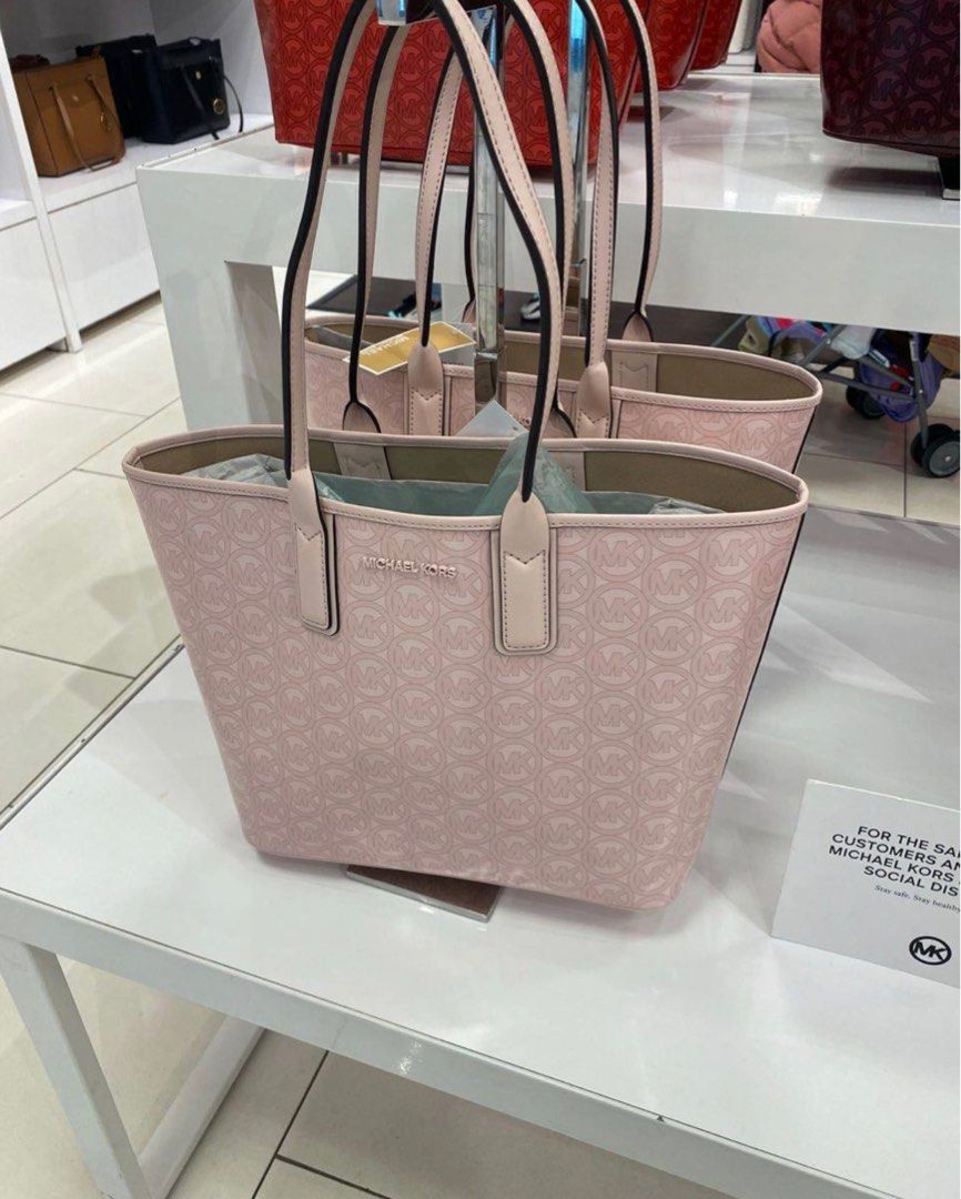 MICHAEL KORS tote bag pink Women s Fashion Bags Wallets Tote