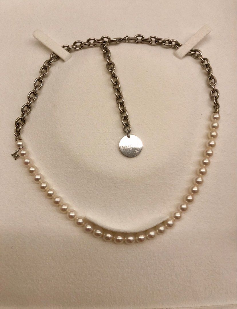 MIKIMOTO Comme des Garçons pearl necklace, Men's Fashion, Watches & Accessories, Jewelry on