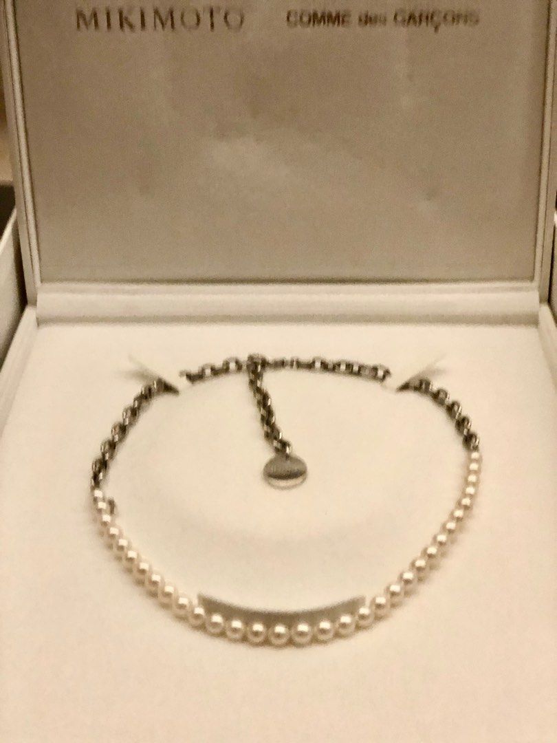 MIKIMOTO Comme des Garçons pearl necklace, Men's Fashion, Watches & Accessories, Jewelry on
