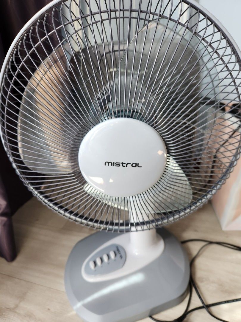 Mistral table fan 12 inch, Furniture & Home Living, Lighting & Fans