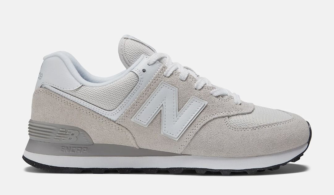 New Balance 574 Grey White Men s US10 Men s Fashion Footwear