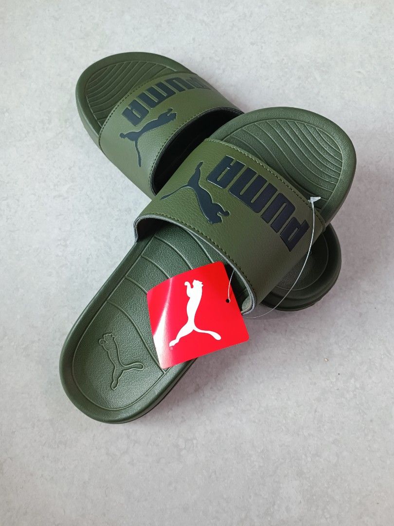 NEW PUMA Unisex Popcat 20 Sports Sandals Green