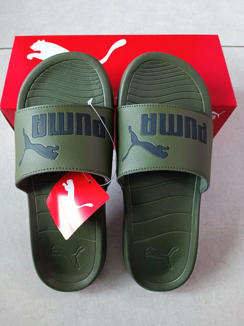 NEW PUMA Unisex Popcat 20 Sports Sandals Green Men s Fashion