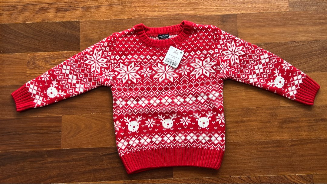 Next Kids Christmas Sweater Knitwear 2 3 years Babies Kids