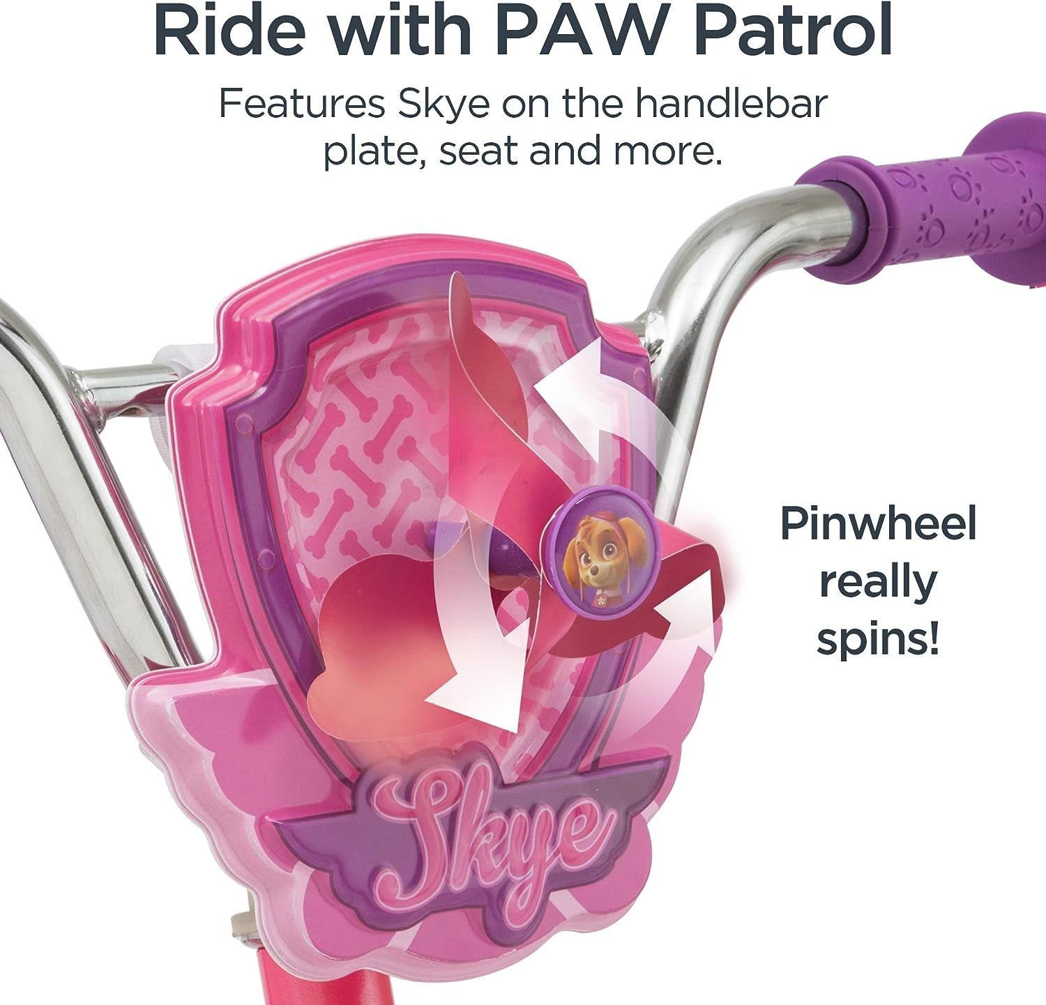 Skye paw patrol bike 16 inch outlet