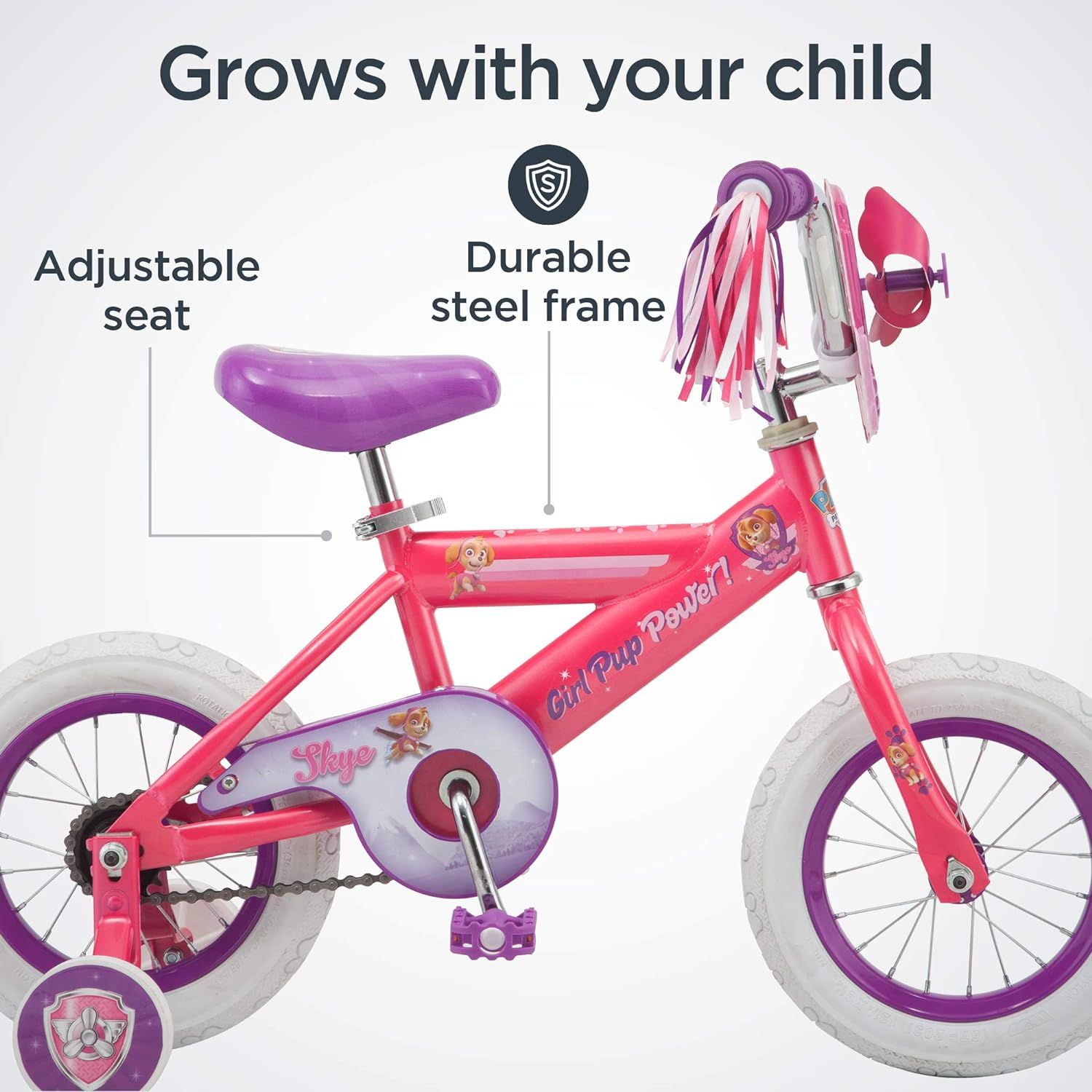 Paw patrol bike 16 inch girl hotsell
