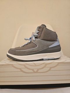 Nike air jordan 2 retro cool grey original size us 10w