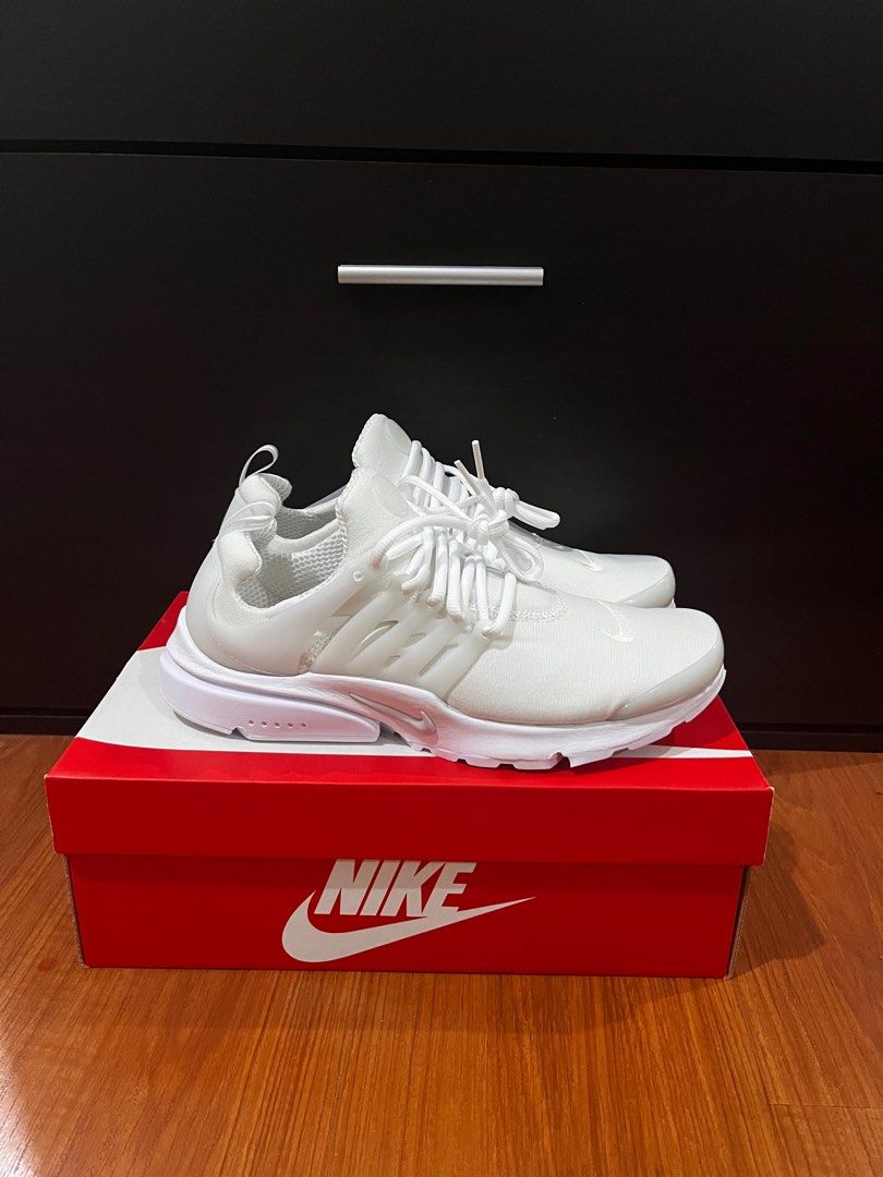 Nike air presto best sale womens white pure platinum