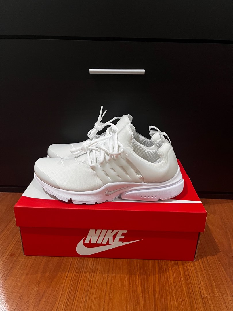 Nike air discount presto white leather
