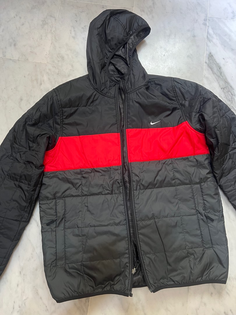 Red nike sales winter jacket