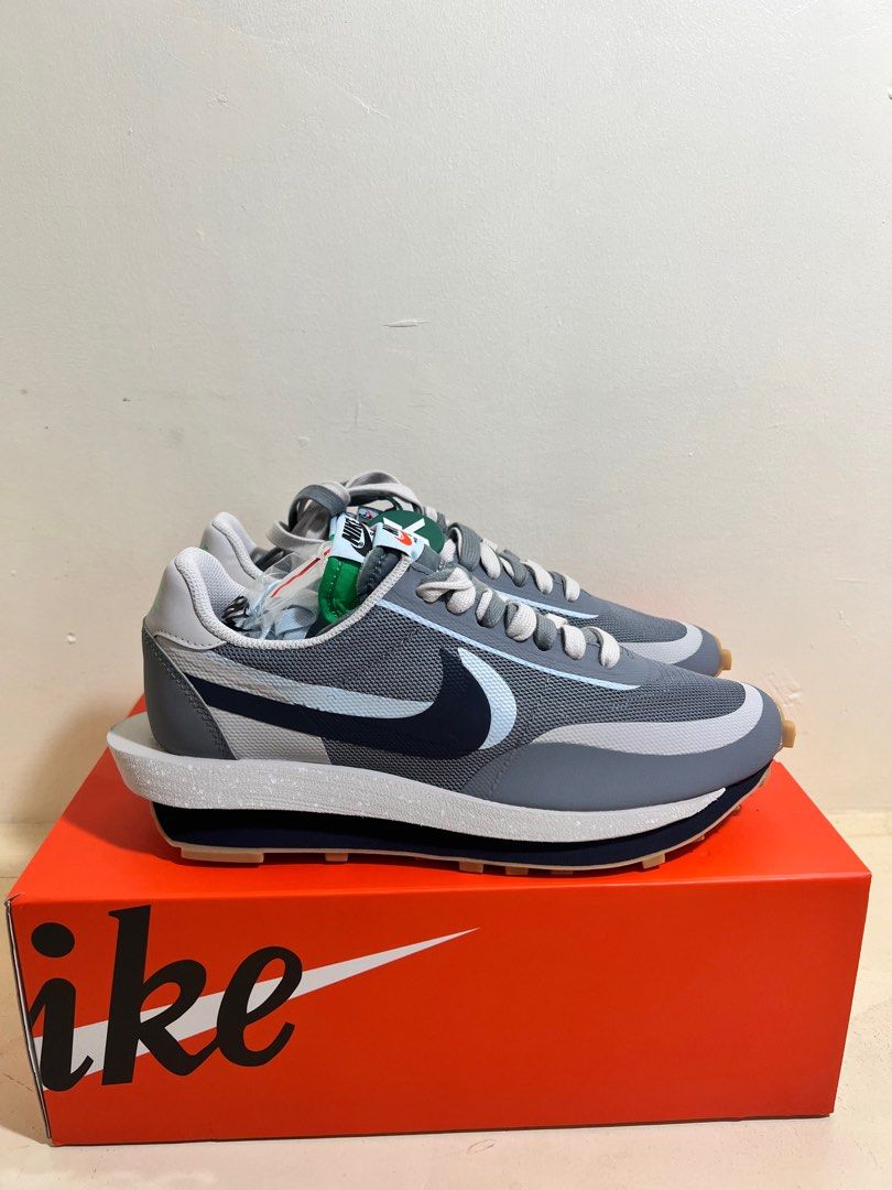 ld waffle sacai clot cool grey