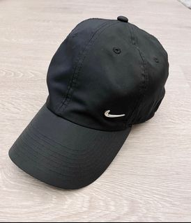 NIKE Metal Swoosh 老帽 休閒 素面 可調整 黑 943092-010