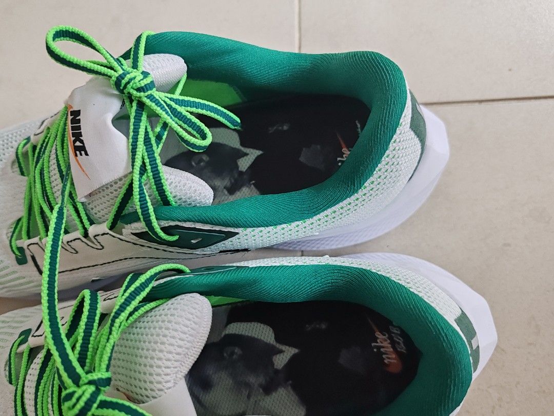 Nike Pegasus 40 running marathon training walking shoes green Bowen