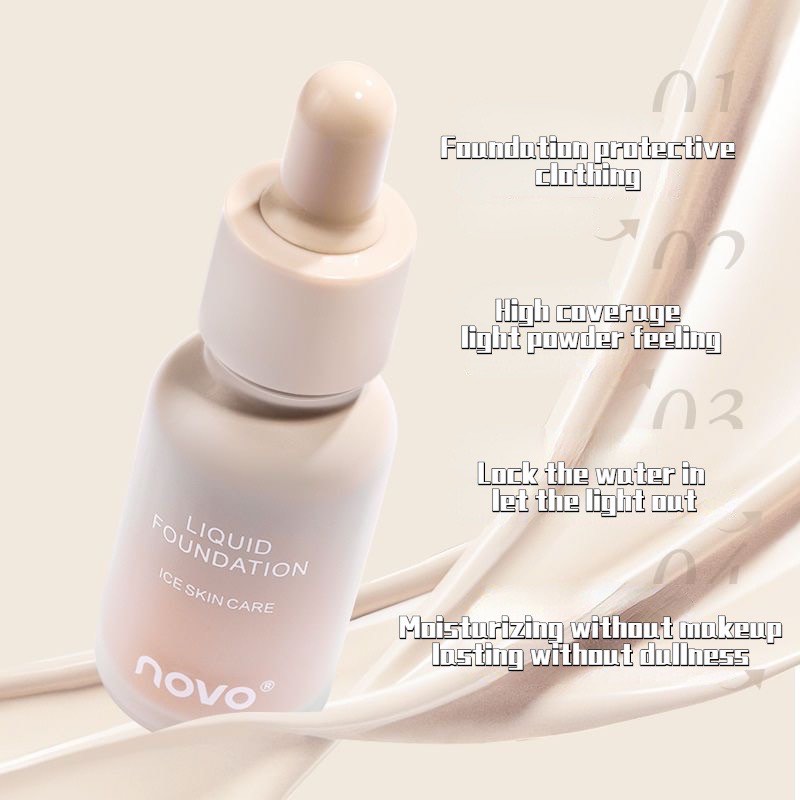 Novo makeup foundation oil-control, Beauty & Personal Care, Face ...